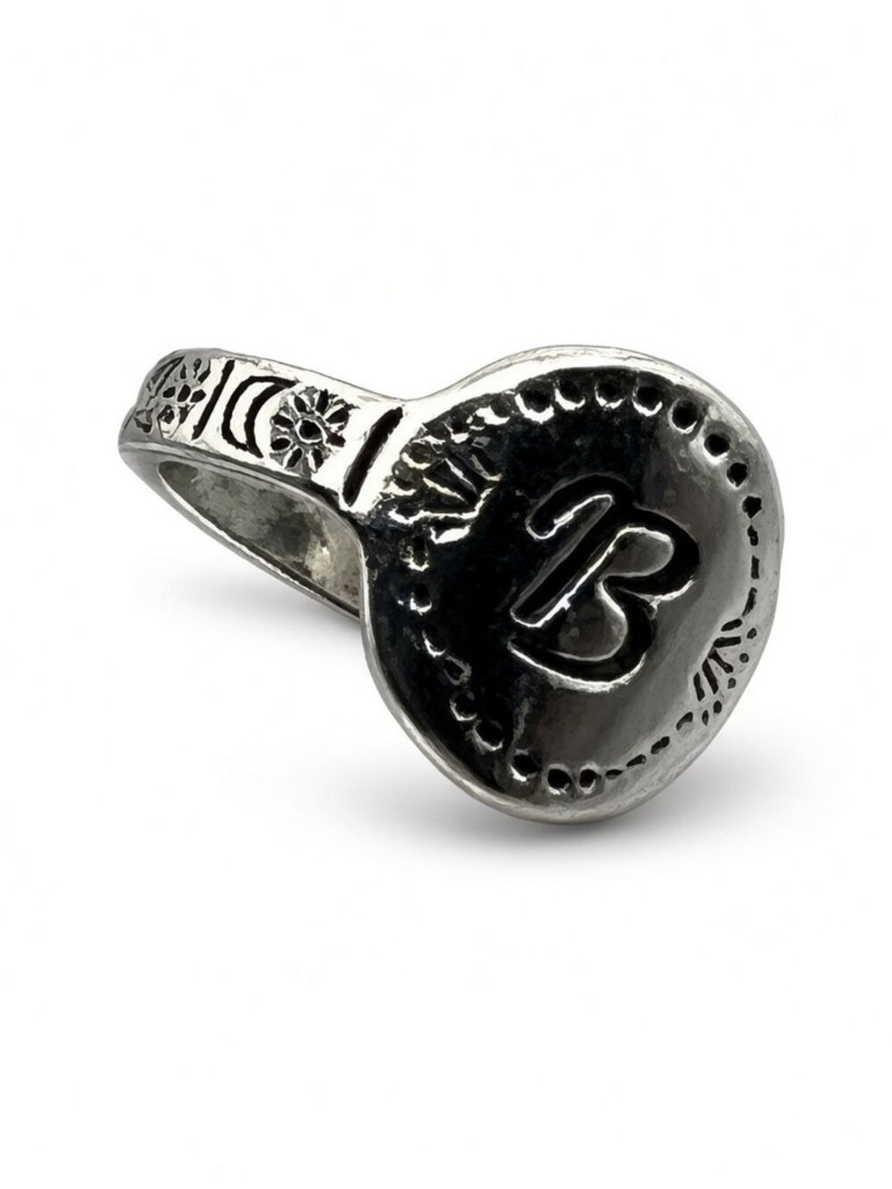 Silver B Ring Brand New